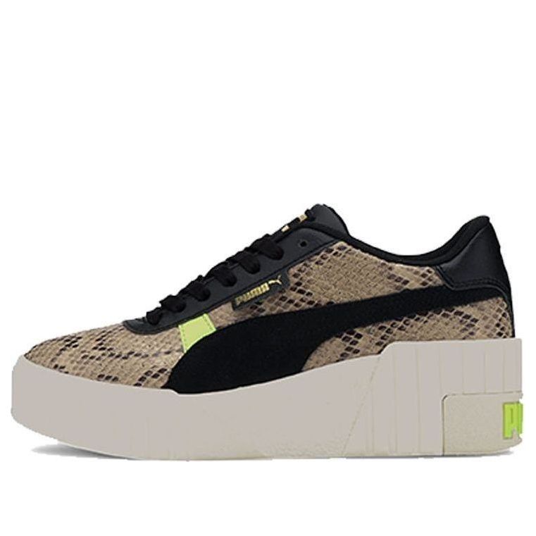 (WMNS) PUMA Cali Wedge 'Snakeskin Print' 374108-01