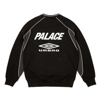 Palace x Umbro Warm Up Crewneck Sweatshirt 'Black' P26UMCS133