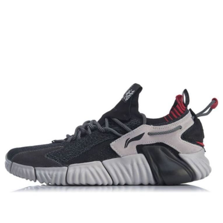 (WMNS) Li-Ning Wu Kong x 2019New York Fashion Week 'Grey Black' AGLP142-4