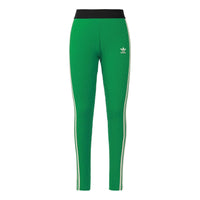 (WMNS) adidas Adicolor 70s Knit Leggings 'Green' IK7847