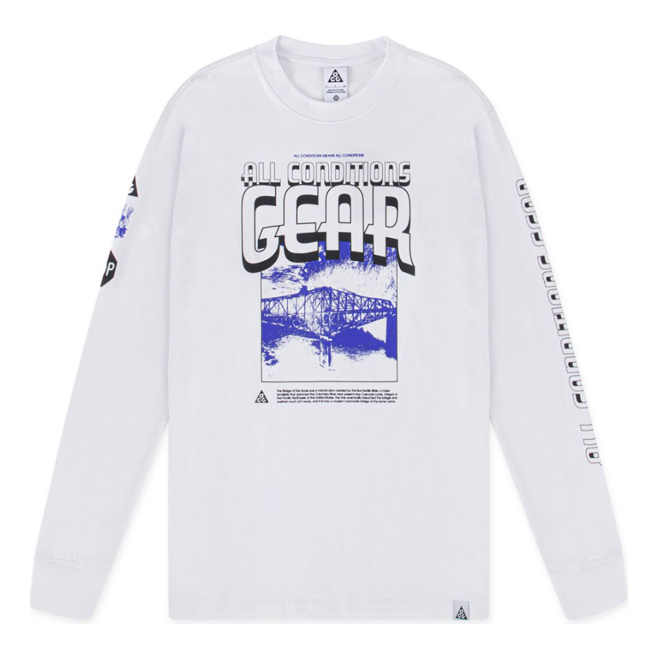 Nike ACG Long-Sleeve T-Shirt 'Summit White' FQ3729-121