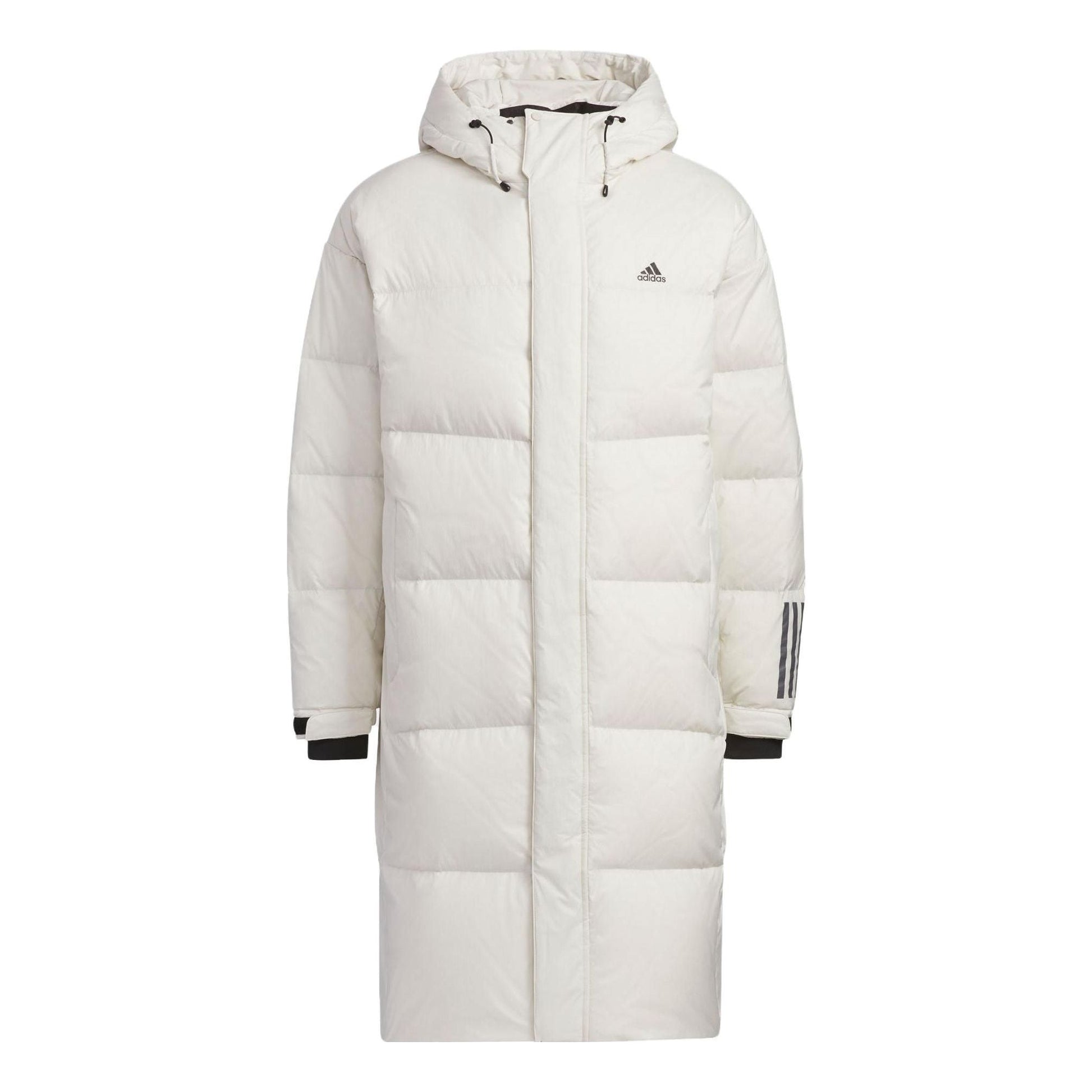 adidas Down Goose Long Jacket Asia Sizing 'White' IL8927