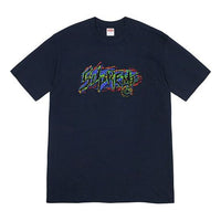 Supreme FW20 Week 7 Scratch Tee T SUP-FW20-176-DBLU