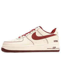 (WMNS) Nike x Supreme Air Force 1 Low 'White Red' SU0220-013