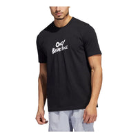 adidas Graphic Shirts Asia Sizing 'Black' HS6615