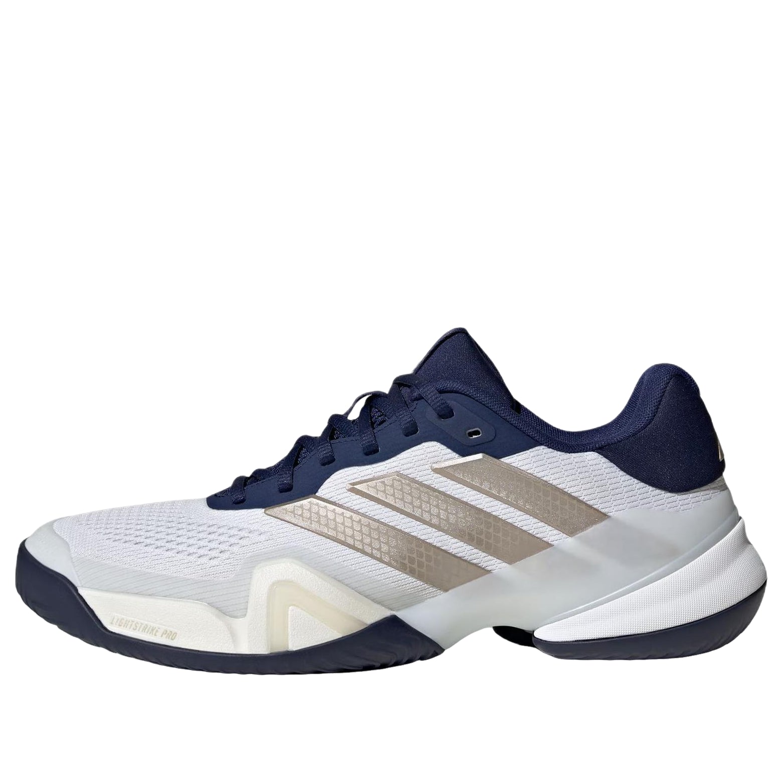adidas Barricade 14 'White Cyber Metallic Dark Blue' JR1743