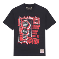Mitchell & Ness x NBA Houston Rockets T-shirt 'Black' BMTRSH22101-HROBLCK