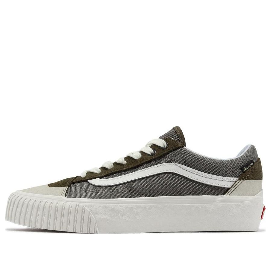 Vans Old Skool Gore-Tex Suede and Canvas Trainers 'Olive' VN0A4V9WOLV