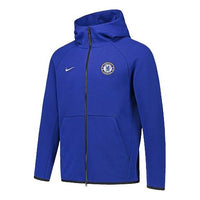 Nike Zipper Training Stay Warm Athleisure Casual Sports Hooded Jacket Blue AH5198-495