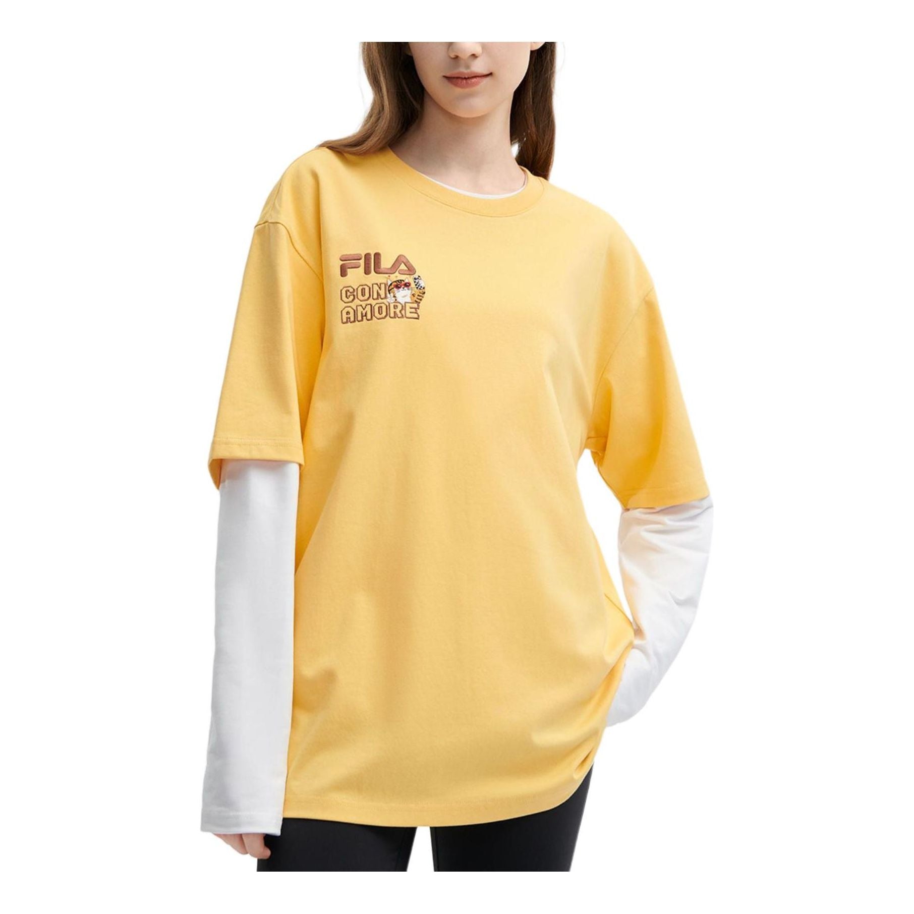 FILA Originale Collection T-shirt 'Yellow' F11U429102F-YE