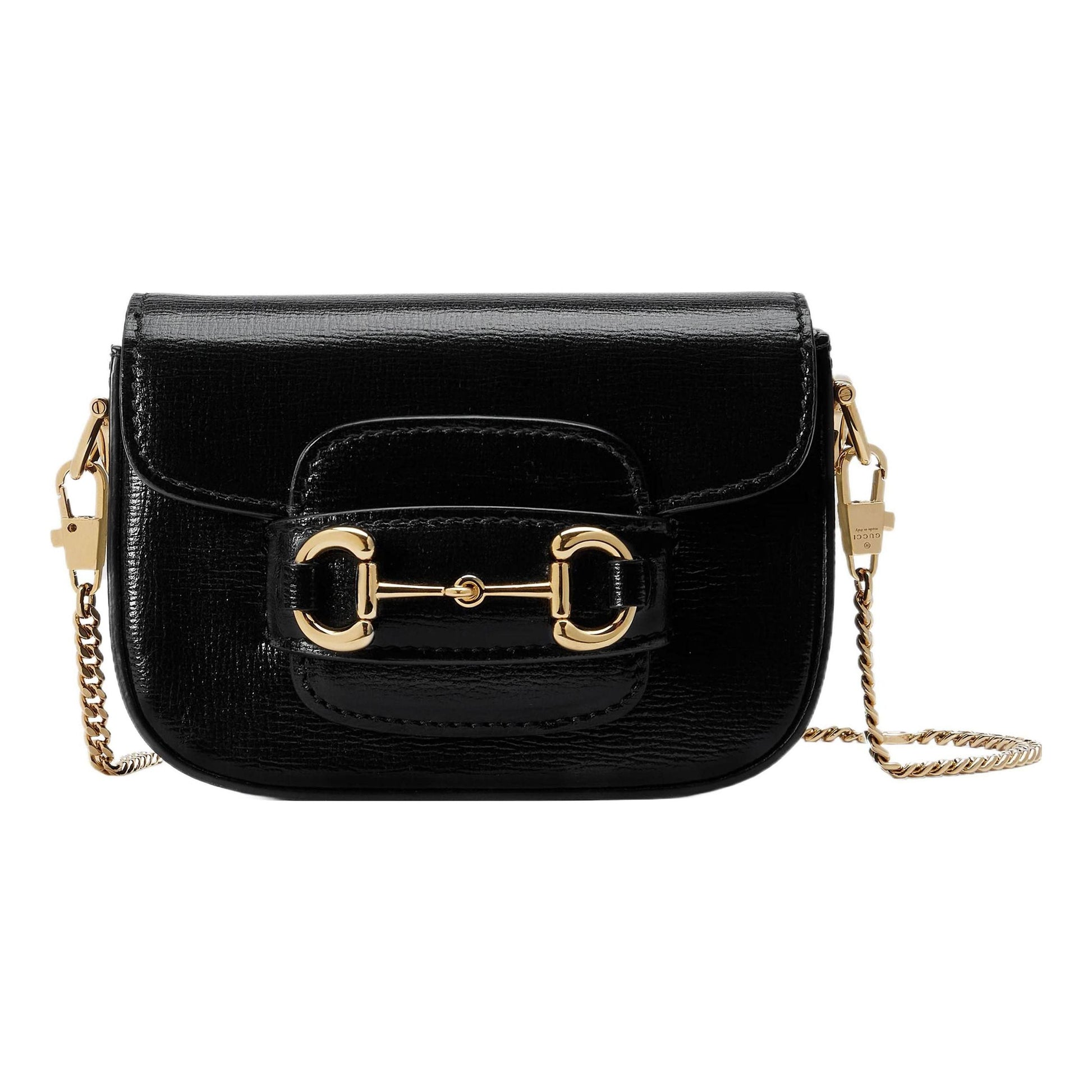 (WMNS) Gucci Horsebit 1955 Super Mini Bag 'Black' 760253-AAA7G-1000
