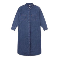 Levis Lapel Pocket Long Forked Denim Shirt 29695-0004