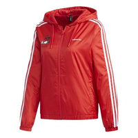(WMNS) adidas neo x Hua Mulan Printing Jacket Red GK5897