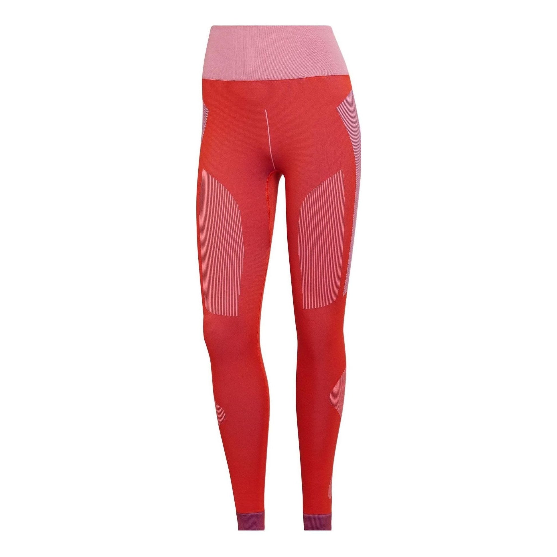 (WMNS) adidas By Stella Mccartney Truestrength Training Leggings Asia Sizing 'Red' HG8787