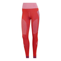 (WMNS) adidas By Stella Mccartney Truestrength Training Leggings Asia Sizing 'Red' HG8787