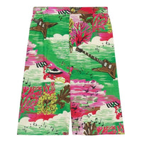 Gucci Printed Silk Shorts 'Green' 697957-ZAIP8-3481