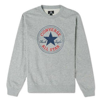 Converse Go-To All Star Patch Standard-Fit Fleece Sweatshirt Asia Sizing 'Grey' 10025471-A03