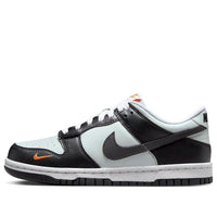 (GS) Nike Dunk Low 'Black Bright Mandarin' FN7784-001