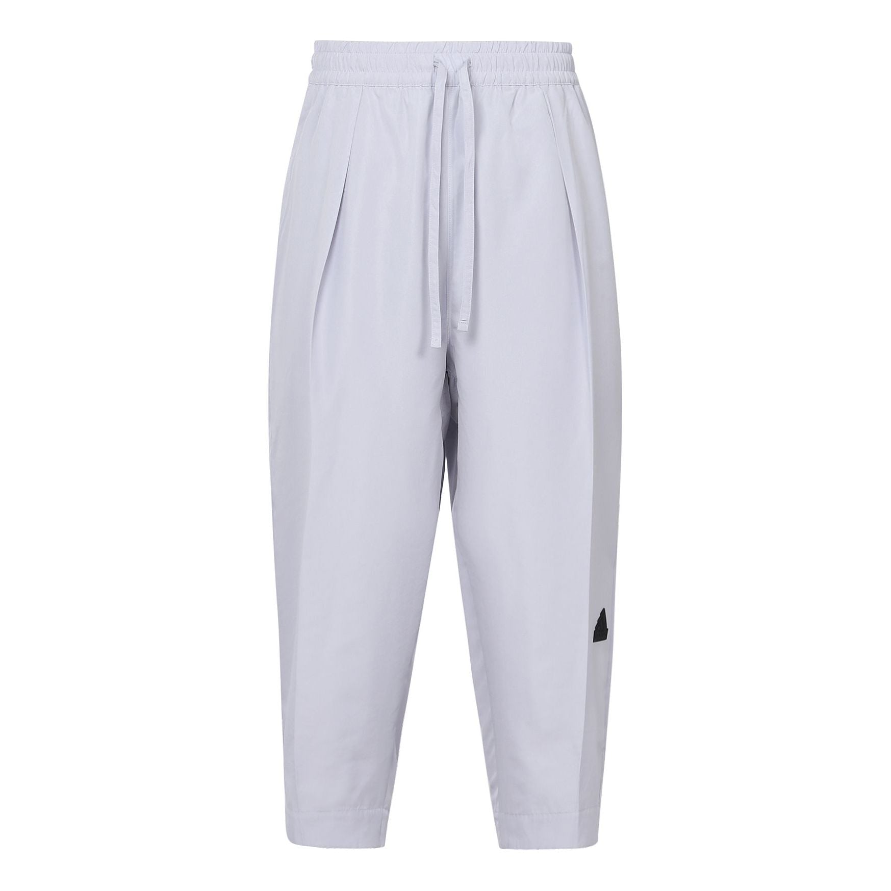 Men's adidas Solid Color Logo Printing Sports Pants/Trousers/Joggers Silver Gray HN1929