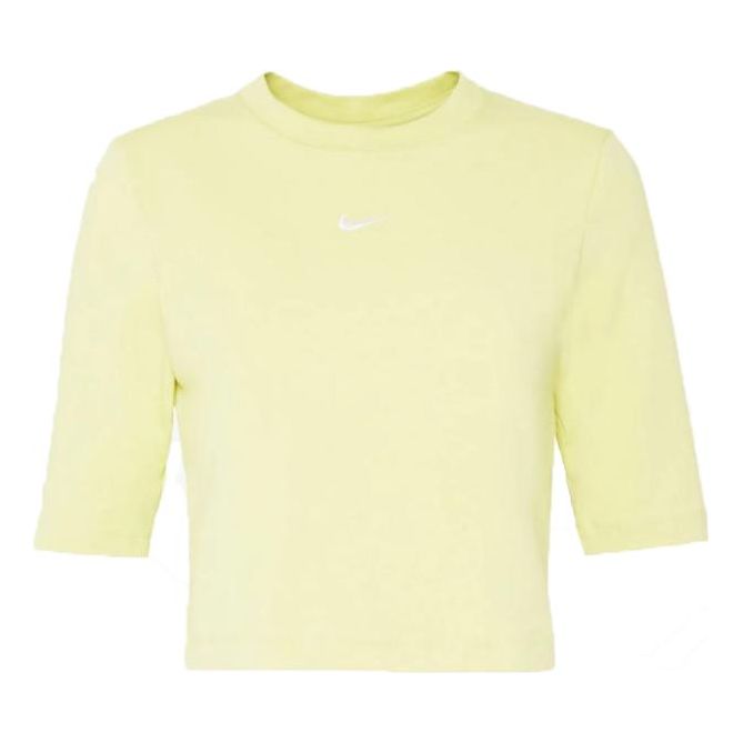(WMNS) Nike Slim Fit Short Sleeve High Collar T-Shirt CJ2216-367