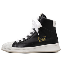 Maison MIHARA YASUHIRO DANDE OG Sole Leather High-top Sneaker 'Black' B09FW701-BLK