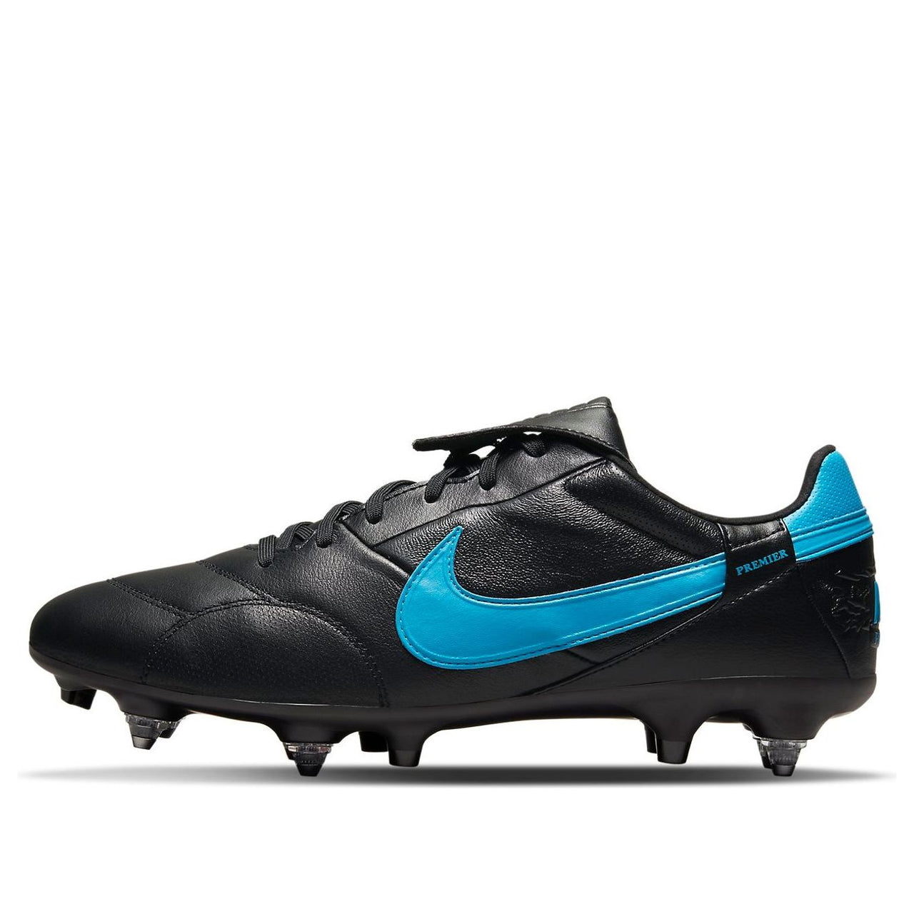 Nike Premier 3 SG-PRO Anti-Clog Traction 'Black Blue' AT5890-040