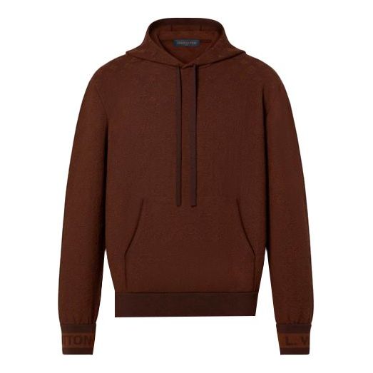 LOUIS VUITTON FW21 Letter Printing Male Brown 1A99I9