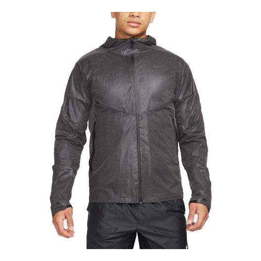 Nike Storm-FIT Adv Division Running Sports Hooded Jacket Black DD6133-010