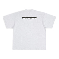 Balenciaga Strike 1917 Oversized T-shirt 'Light Grey' 694576TMVJ61023