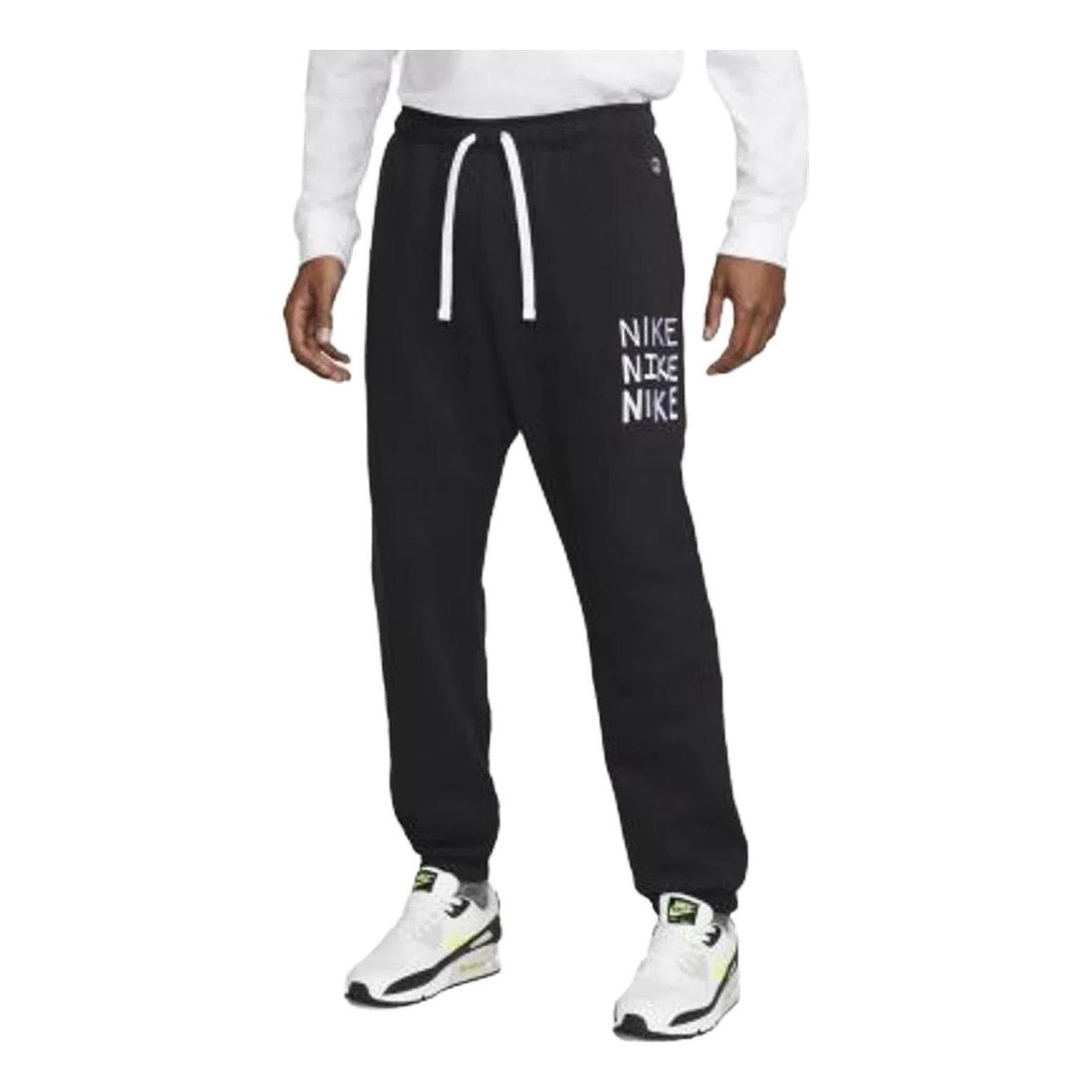 Nike Sportswear Fleece Jogger Pants 'Black' DQ4081-010