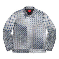 Supreme SS19 Diamond Plate Work Jacket Unisex Gray SUP-SS19-10029