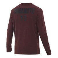 Y-3 Back Long Sleeves Unisex Red T-Shirt GK4368