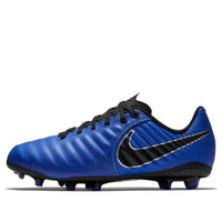 (GS) Nike Tiempo Legend 7 Academy MG 'Black Blue' AO2291-400