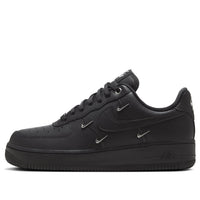 (WMNS) Nike Air Force 1 Low 'Black Silver Mini Swoosh' HQ1180-001