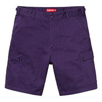Supreme SS19 Cargo Short Casual Shorts Unisex Purple SUP-SS19-943