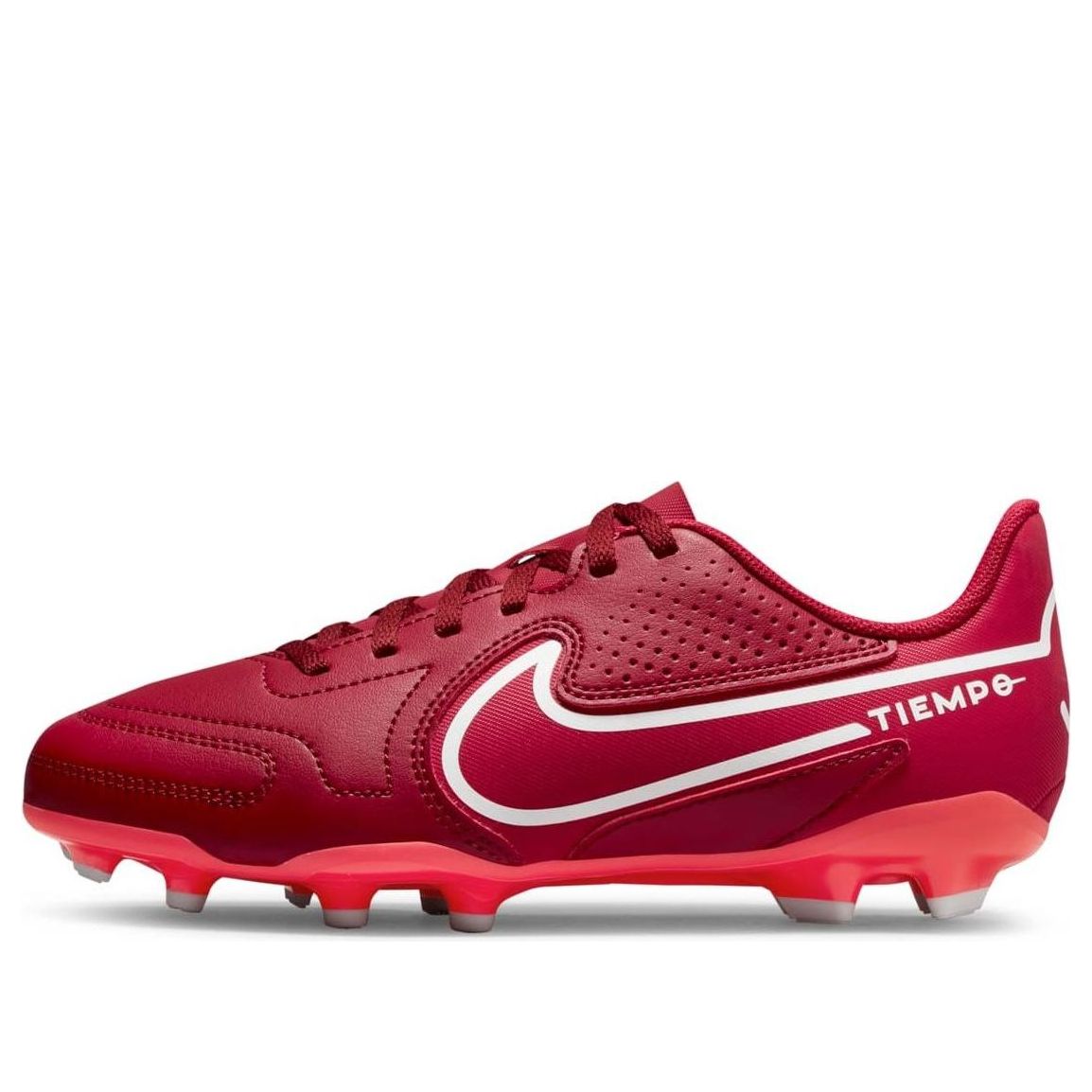 (GS) Nike Tiempo Legend 9 Club MG 'Team Red Mystic Hibiscus' DA1331-616
