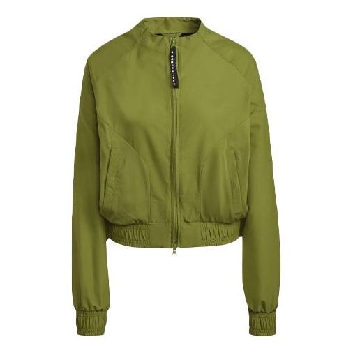 (WMNS) adidas x Karlie Kloss Doll Sleeve Cover Up Jacket Green GQ6056