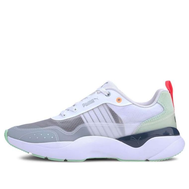 (WMNS) PUMA Lia Sheer 'White Black' 371735-01
