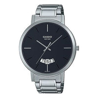 Men's CASIO Casual Watch Mens Black Analog MTP-B100D-1EVDF