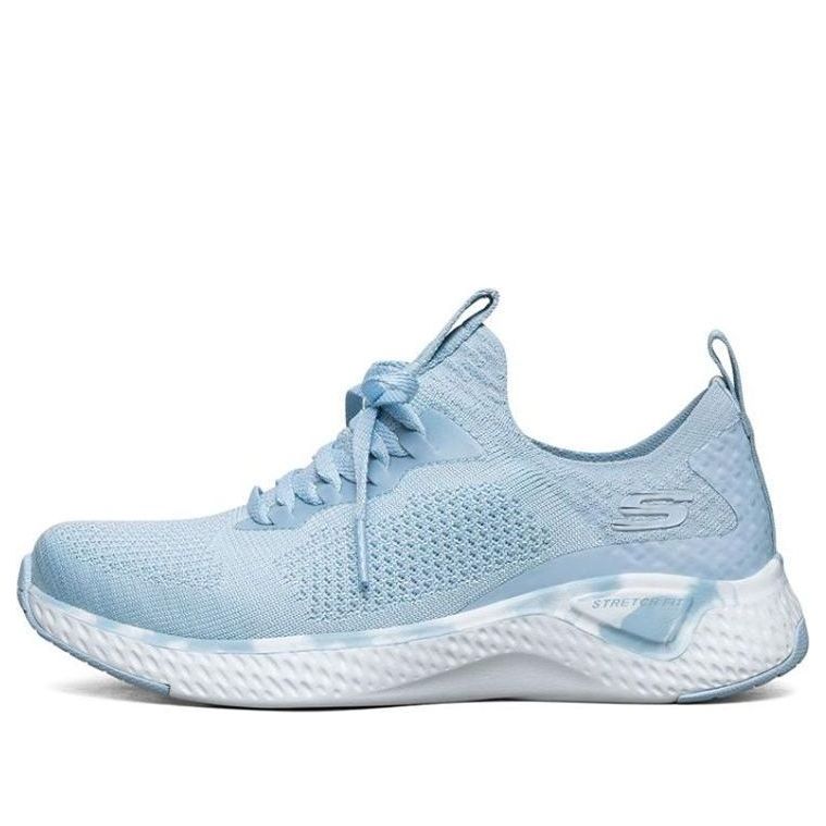 (WMNS) Skechers Solar Fuse SneakersBlue/White 13330-LTBL