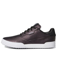 (WMNS) adidas Adicross Retro Spikeless Golf Shoes 'Core Black Magic Lilac Cloud White' GV8322