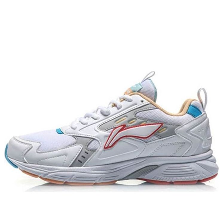 (WMNS) Li-Ning Retro Running 'White Light Blue' ARLQ012-1