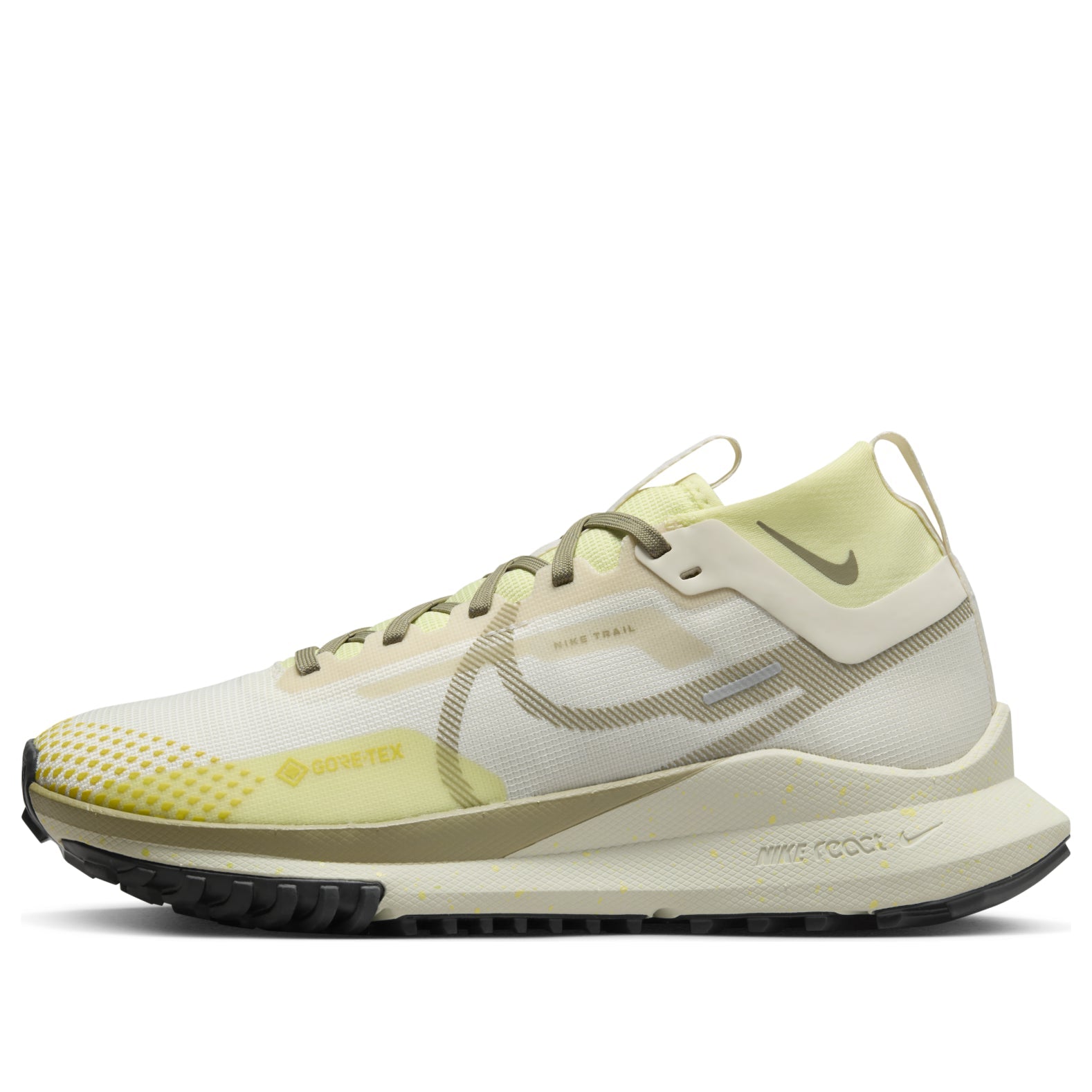 (WMNS) Nike Pegasus Trail 4 GTX Waterproof Trail Running Shoes 'Pale Ivory Neutral Olive' DJ7929-101
