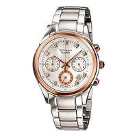 CASIO SHEEN Series Quartz Silver/Rose-Gold/Ivory White Analog SHN-5003PS-7A