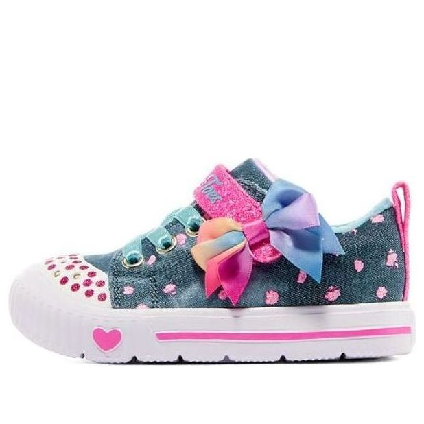 (GS) Skechers Twinkle Sparks Shoes 'Blue Pink' 314944NG-NVMT