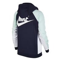 Nike Sportswear Color-Block Pullover Hoodie White/Pink/Blue AR6216-451