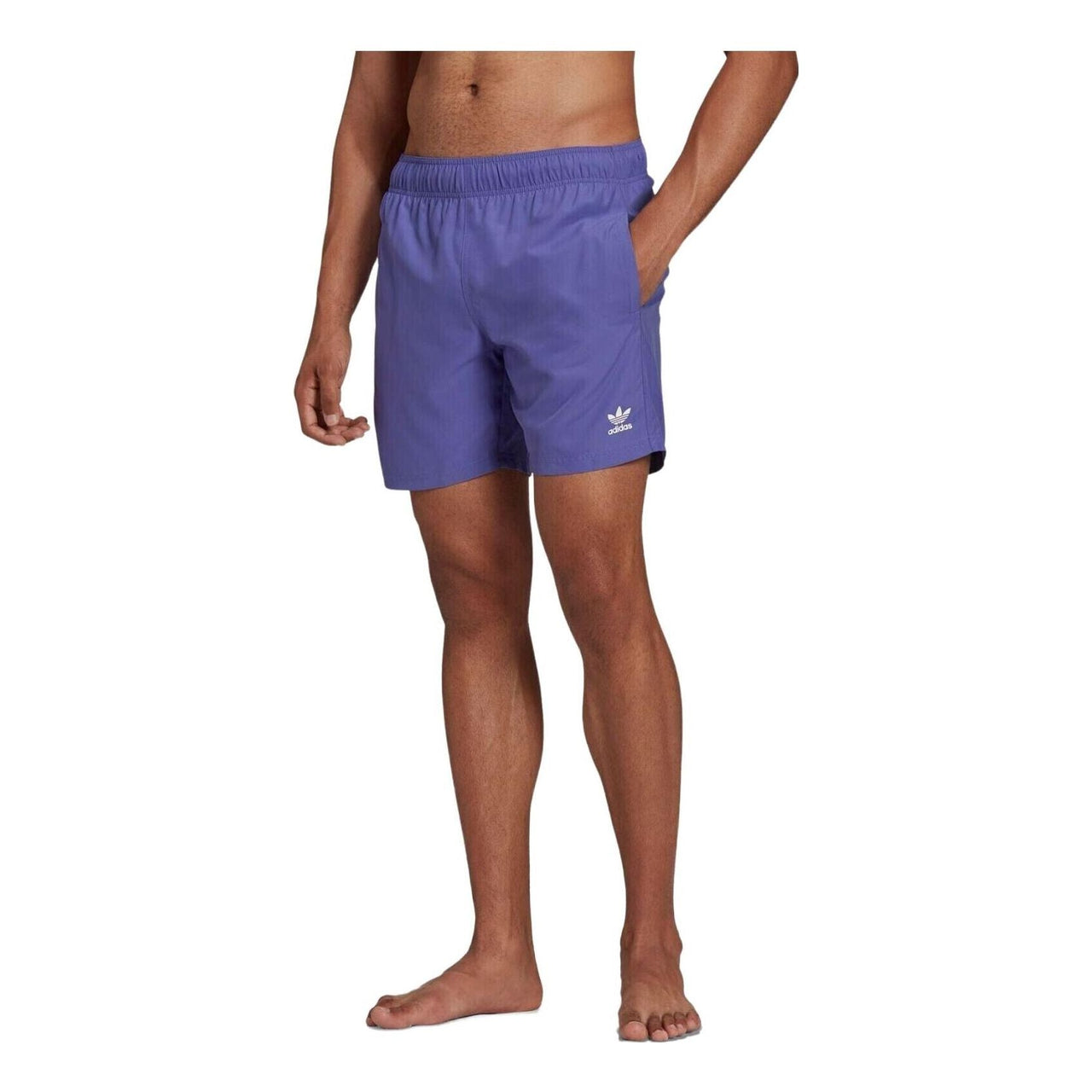 adidas Essentials Swim Shorts 'Purple' HE9421