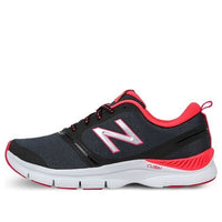 (WMNS) New Balance 711 Series Heathered Sneakers Black/Pink WX711HF