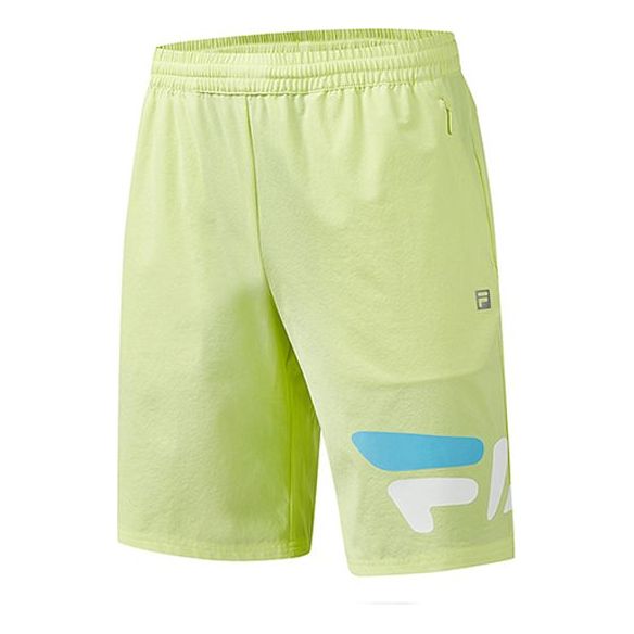 FILA Athletics Subject Logo Printing Woven Sports Shorts Green A11M022371F-LG