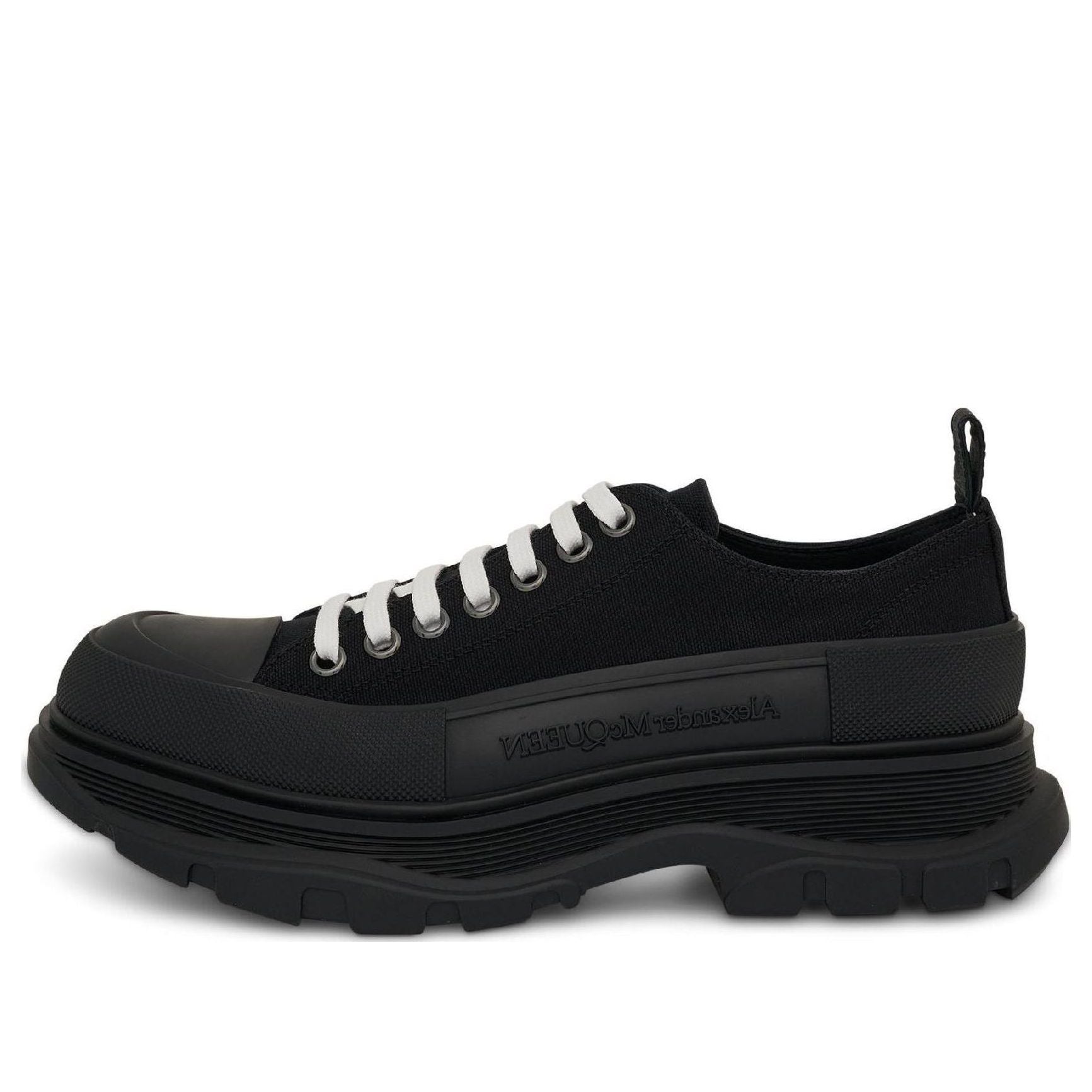 Alexander McQueen Tread Slick Lace Up 'Black' 604257W4MV21000